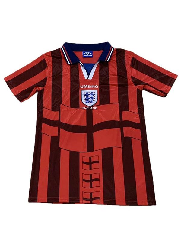 England away retro soccer jersey maillot match men's 2ed sportwear